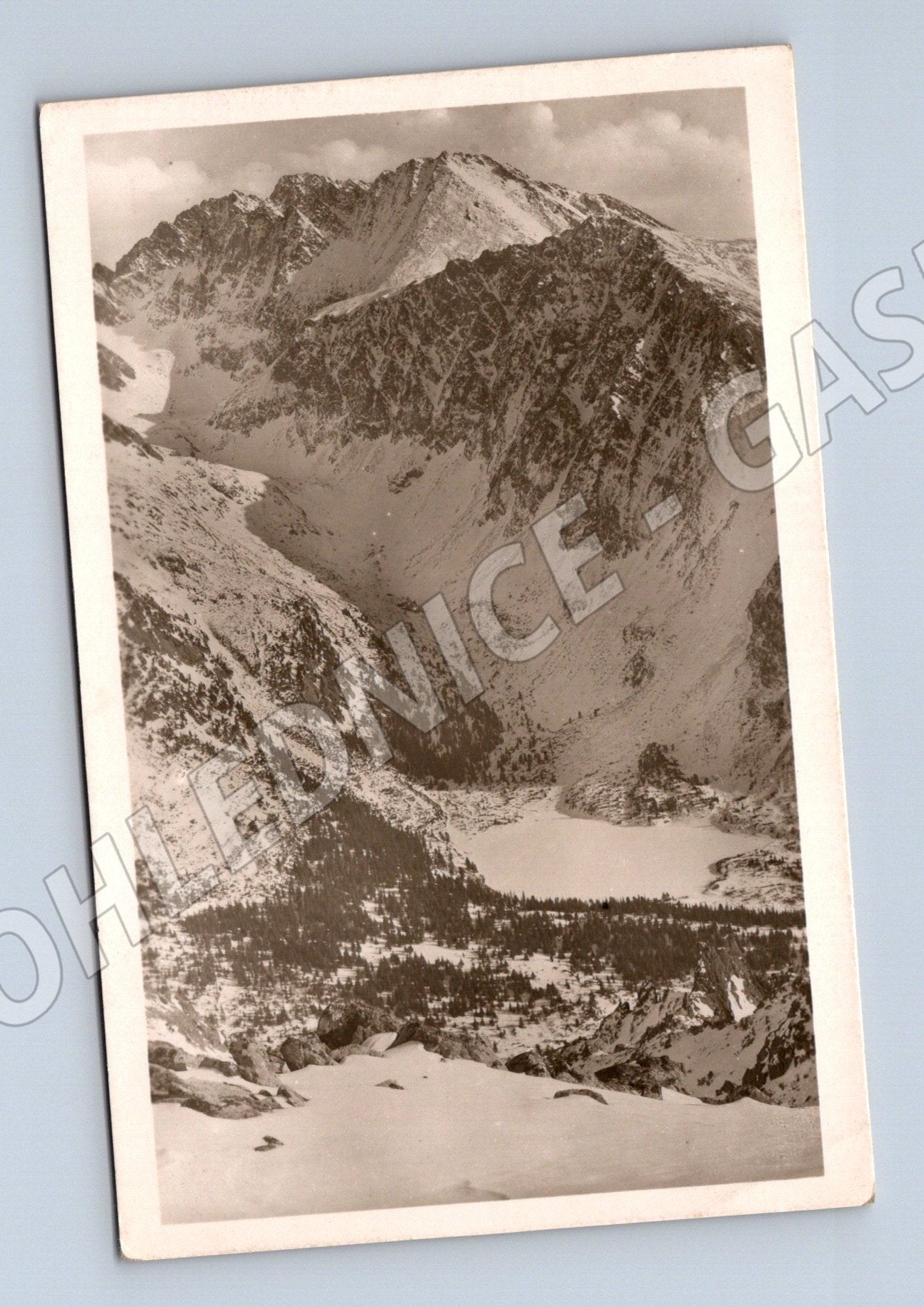 Pohlednice Vysoké Tatry Popradské Pleso (M11283)