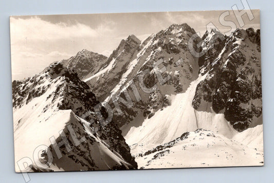 Pohlednice Vysoké Tatry Zadná Bašta Šatan (M11285)