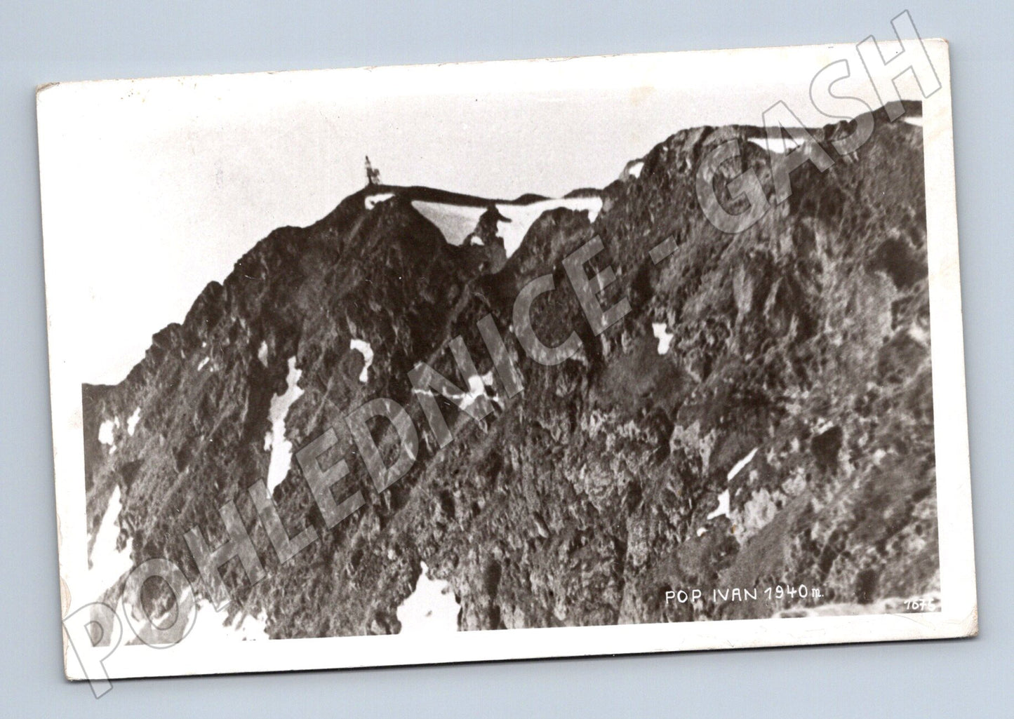 Pohlednice Pop Ivan 1940 m n. m. – Ukrajinské Karpaty (M11287)