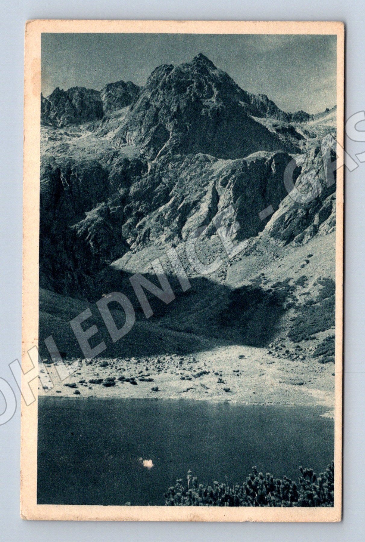 Pohlednice Vysoké Tatry Zelené pleso Baranie rohy (M11296)