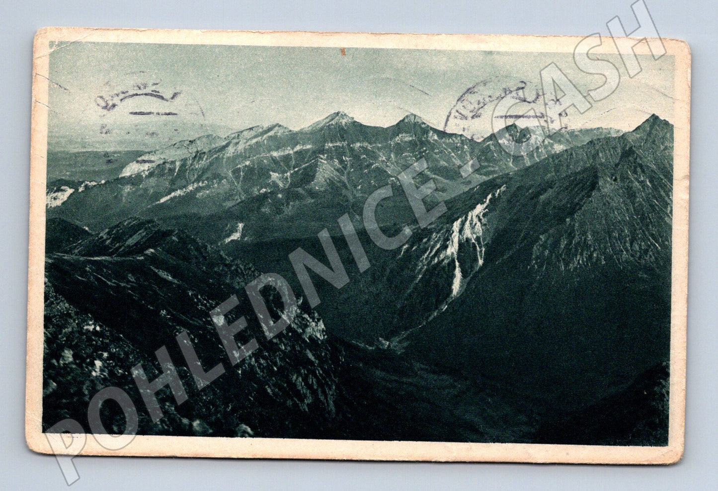 Pohlednice Vysoké Tatry - stará pohlednice 1929 (M11297)