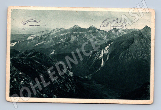 Pohlednice Vysoké Tatry - stará pohlednice 1929 (M11297)