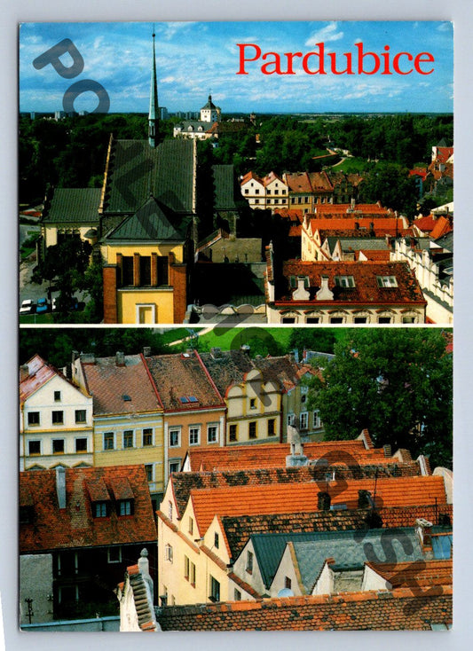Pohlednice Pardubice historické centrum (M113)