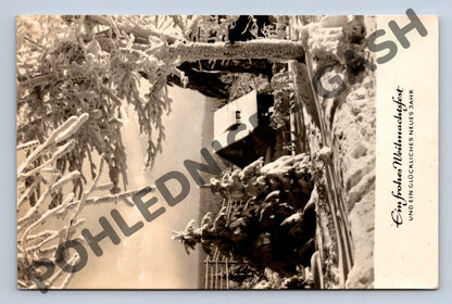 Pohlednice Vánoce NDR zaslaná do Prahy (M1130)