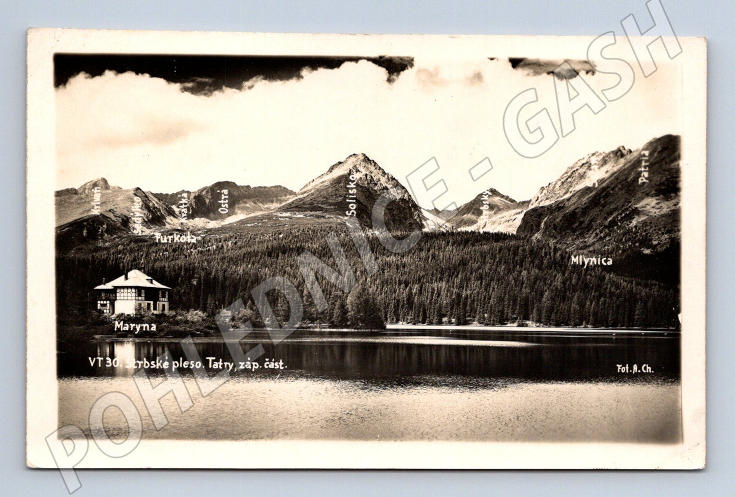 Pohlednice Štrbské pleso Vysoké Tatry (M11302)