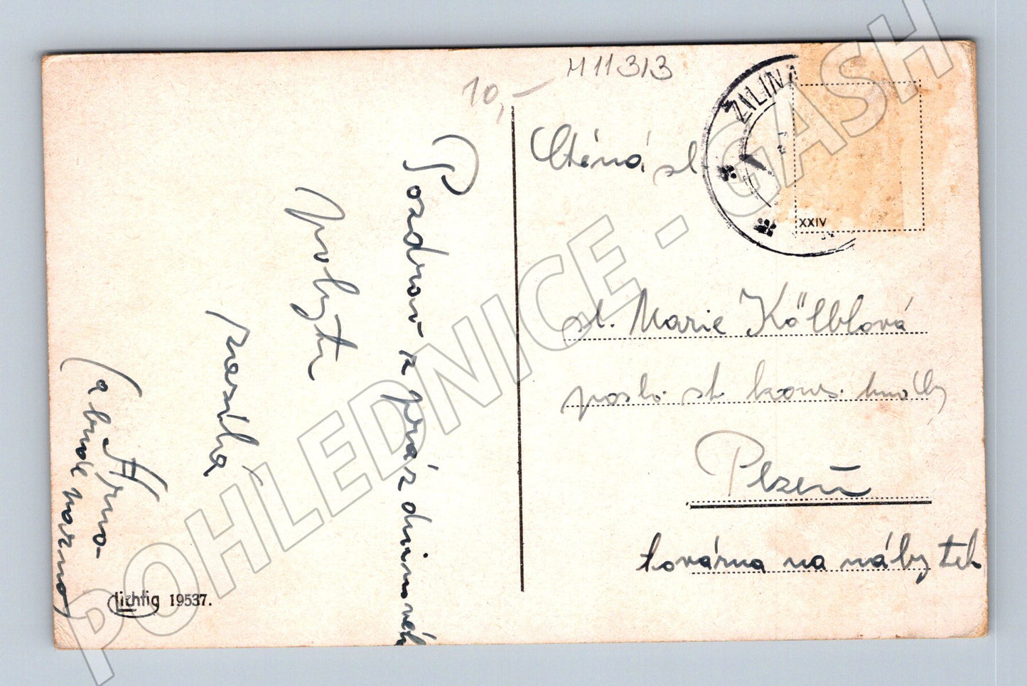 Pohlednice Mohyla M. R. Štefánika – stará pohlednice (M11313)