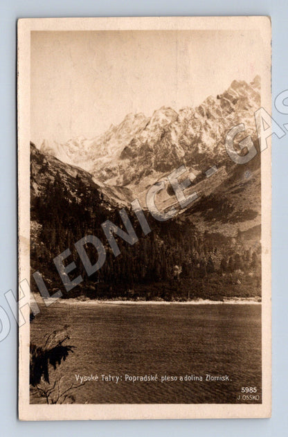 Pohlednice Vysoké Tatry - Popradské pleso (M11326)