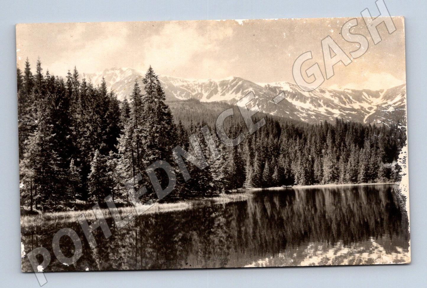 Pohlednice Vrbické pleso Nízké Tatry (M11335)