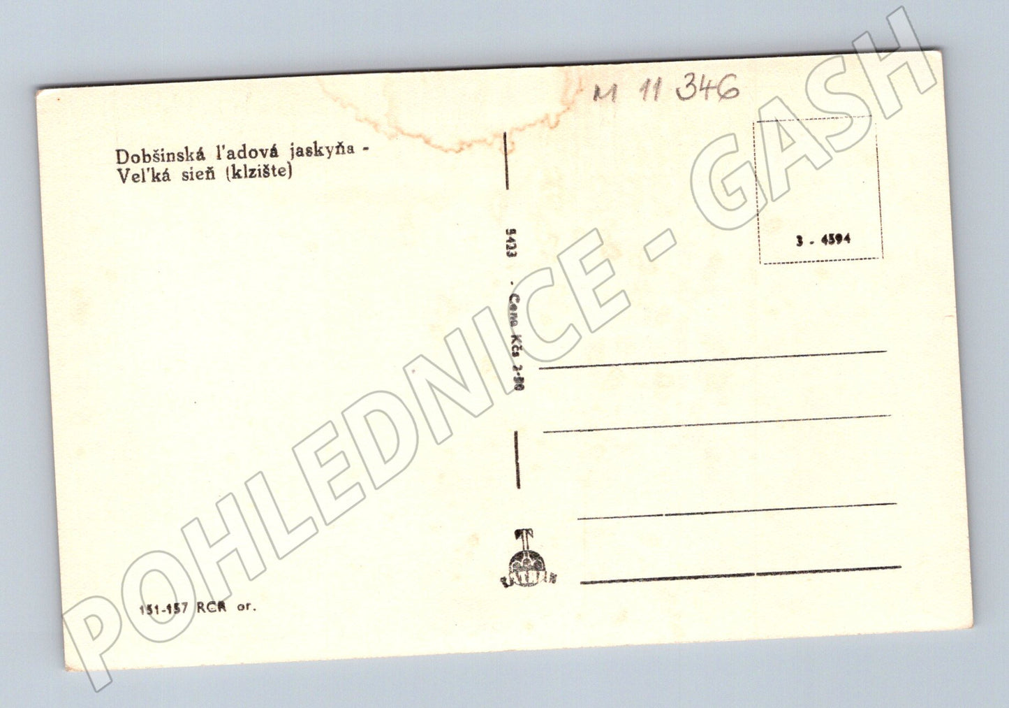 Pohlednice Dobšinská ledová jeskyně - Velká síň (M11346)