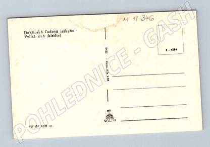 Pohlednice Dobšinská ledová jeskyně - Velká síň (M11346)