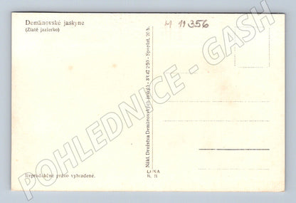 Pohlednice Demänovské jaskyne - Zlaté jazierko (M11356)
