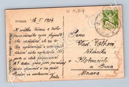 Pohlednice Zvolen 1924 - stará pohlednice (M11364)