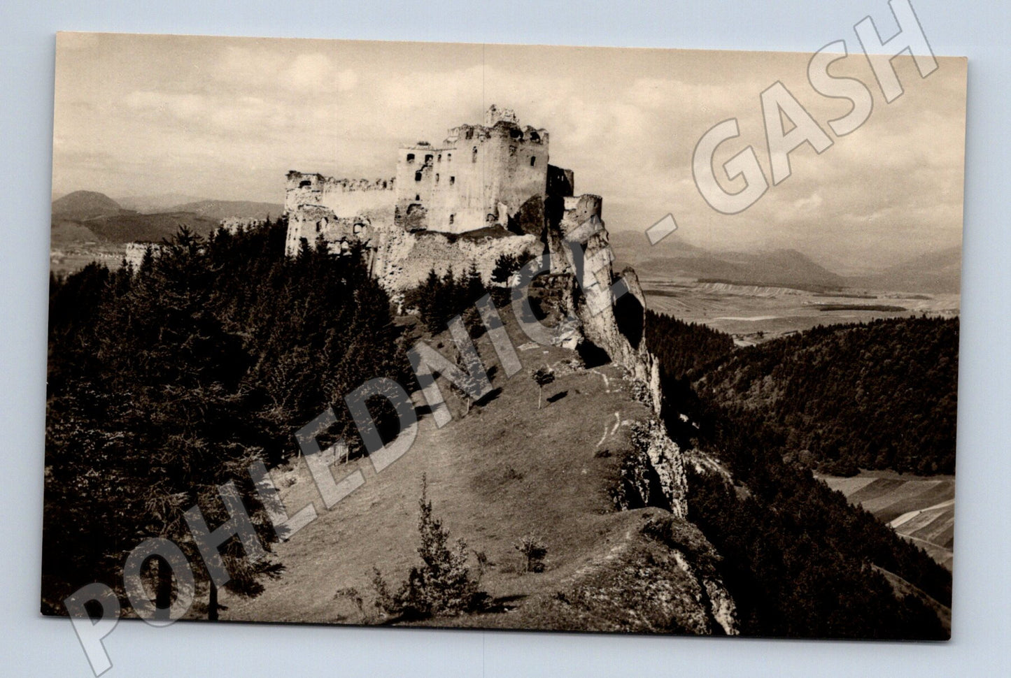 Pohlednice Hrad Lietava – Slovensko (M11366)