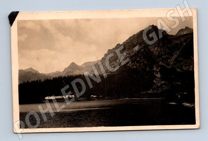 Pohlednice Vysoké Tatry Popradské pleso (M11388)