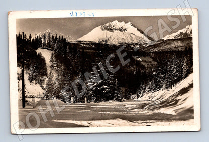 Pohlednice Vysoké Tatry - Gerlach, zimní (M11389)