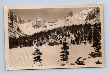 Pohlednice Vysoké Tatry Popradské Pleso (M11393)