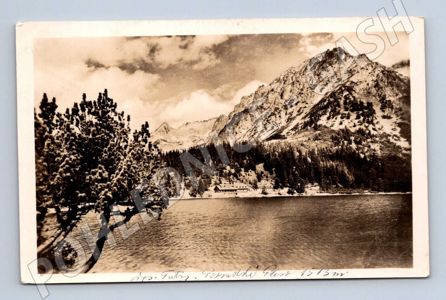 Pohlednice Vysoké Tatry Popradské pleso (M11394)