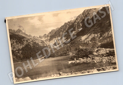 Pohlednice Vysoké Tatry Popradské pleso (M11395)