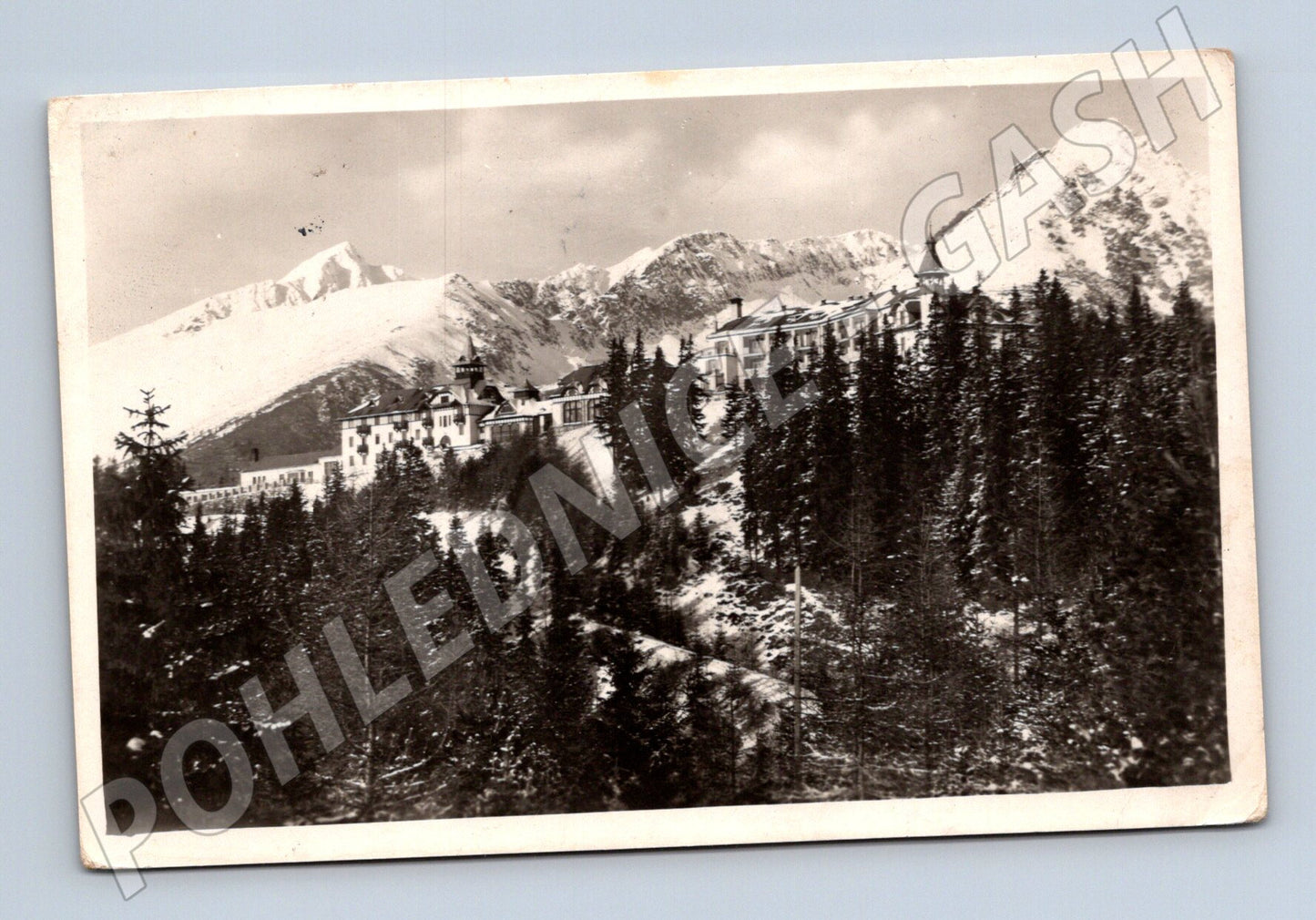 Pohlednice Vysoké Tatry – Štrbské pleso, hotel (M11398)