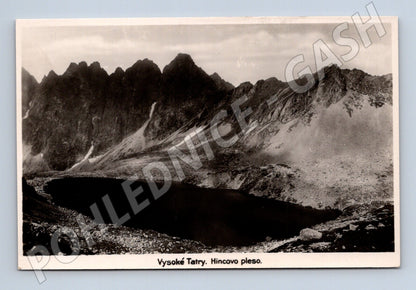 Pohlednice Vysoké Tatry Hincovo pleso (M11411)