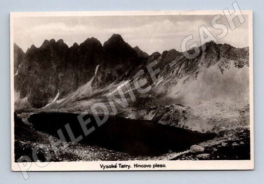 Pohlednice Vysoké Tatry Hincovo pleso (M11411)
