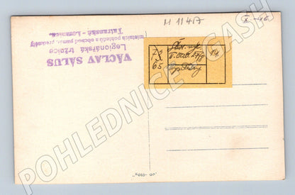 Pohlednice Vysoké Tatry – Gerlachovský štít a Sliezský dom (M11417)