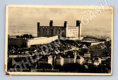 Pohlednice Bratislavský hrad – historická pohlednice (M11430)