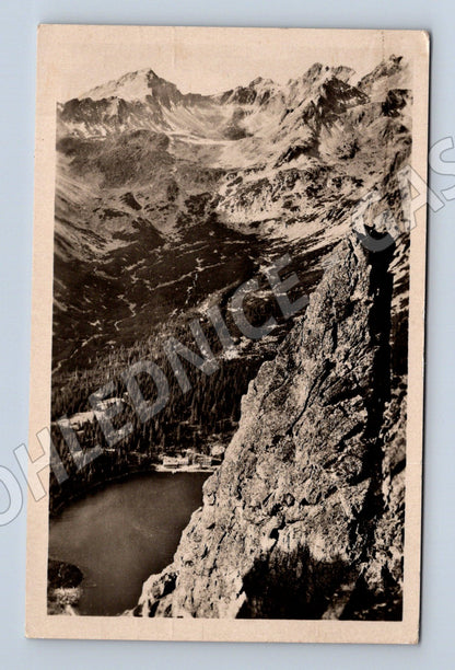 Pohlednice Vysoké Tatry - Ihla v Ostervě, Popradské Pleso (M11433)