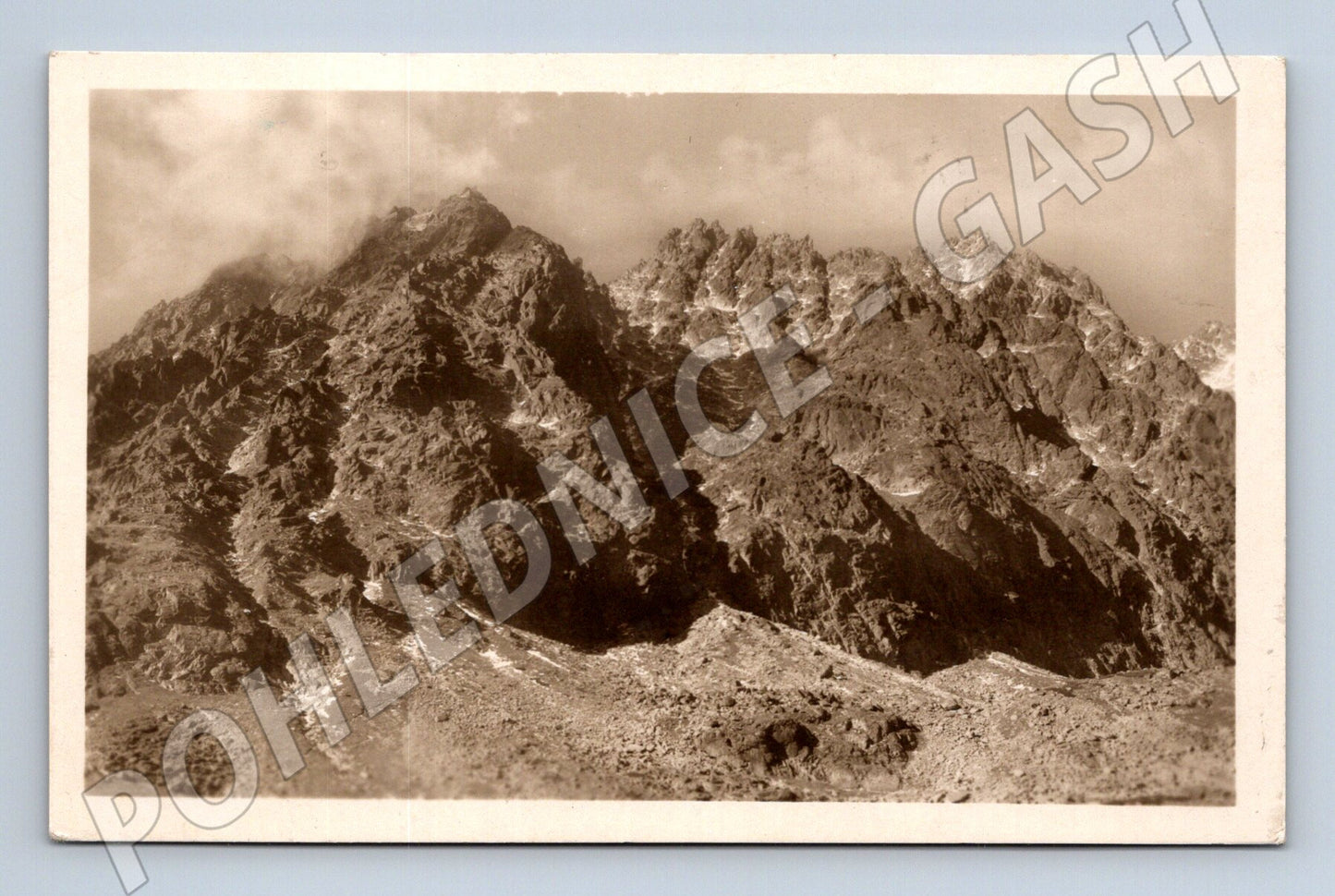 Pohlednice Vysoké Tatry Gerlach 2663 m (M11435)
