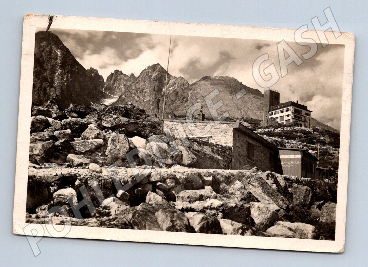 Pohlednice Vysoké Tatry Skalnatá chata pod Lomnickým štítem (M11444)