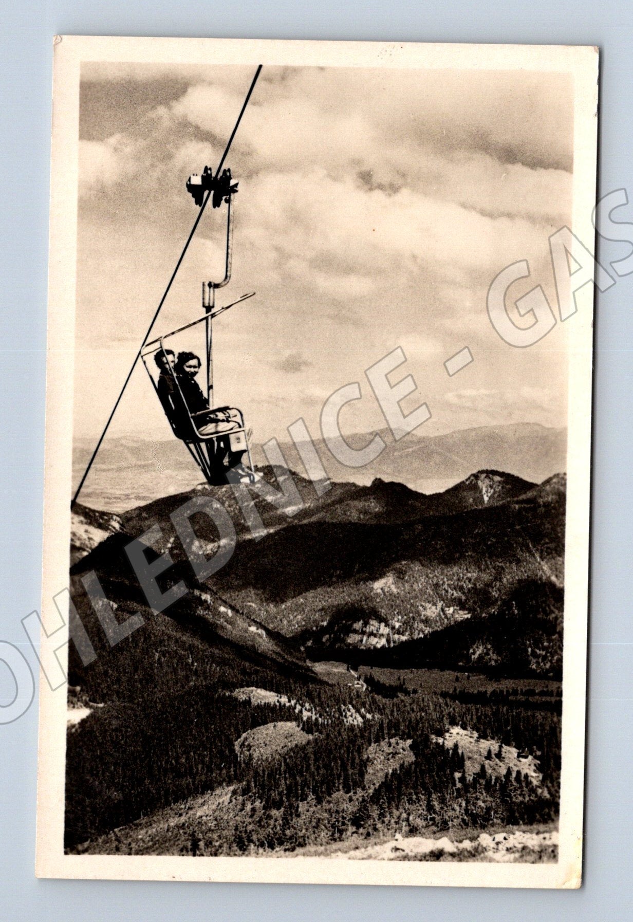 Pohlednice Nízké Tatry - Jasná 1956 (M11451)