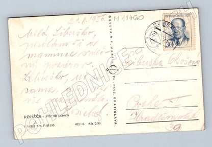 Pohlednice Roháče - Horné jazero, Slovensko (M11460)