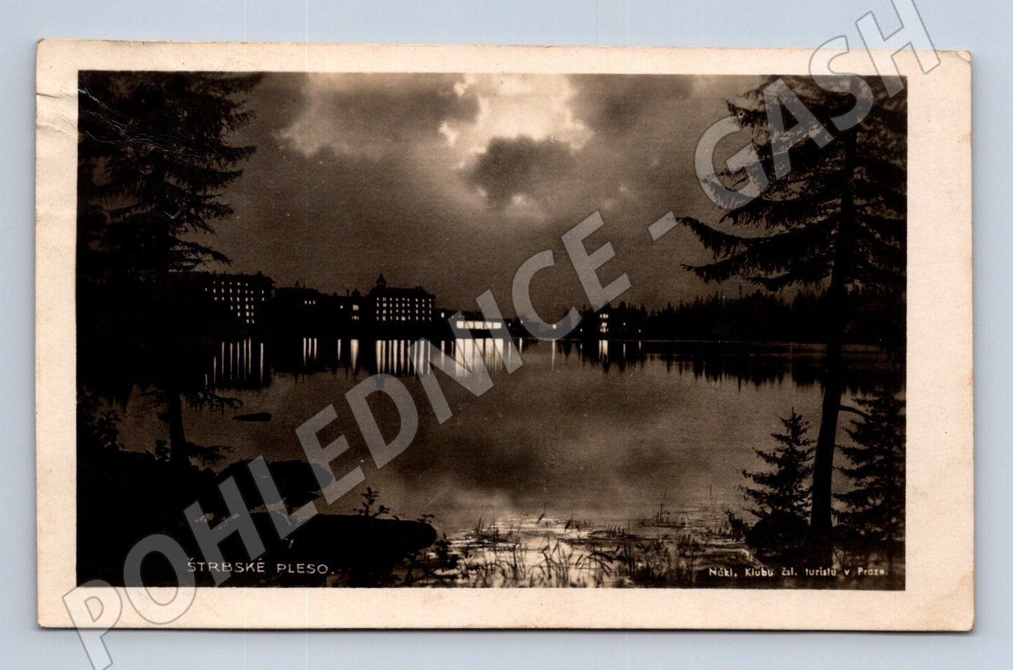 Pohlednice Štrbské pleso historická (M11462)