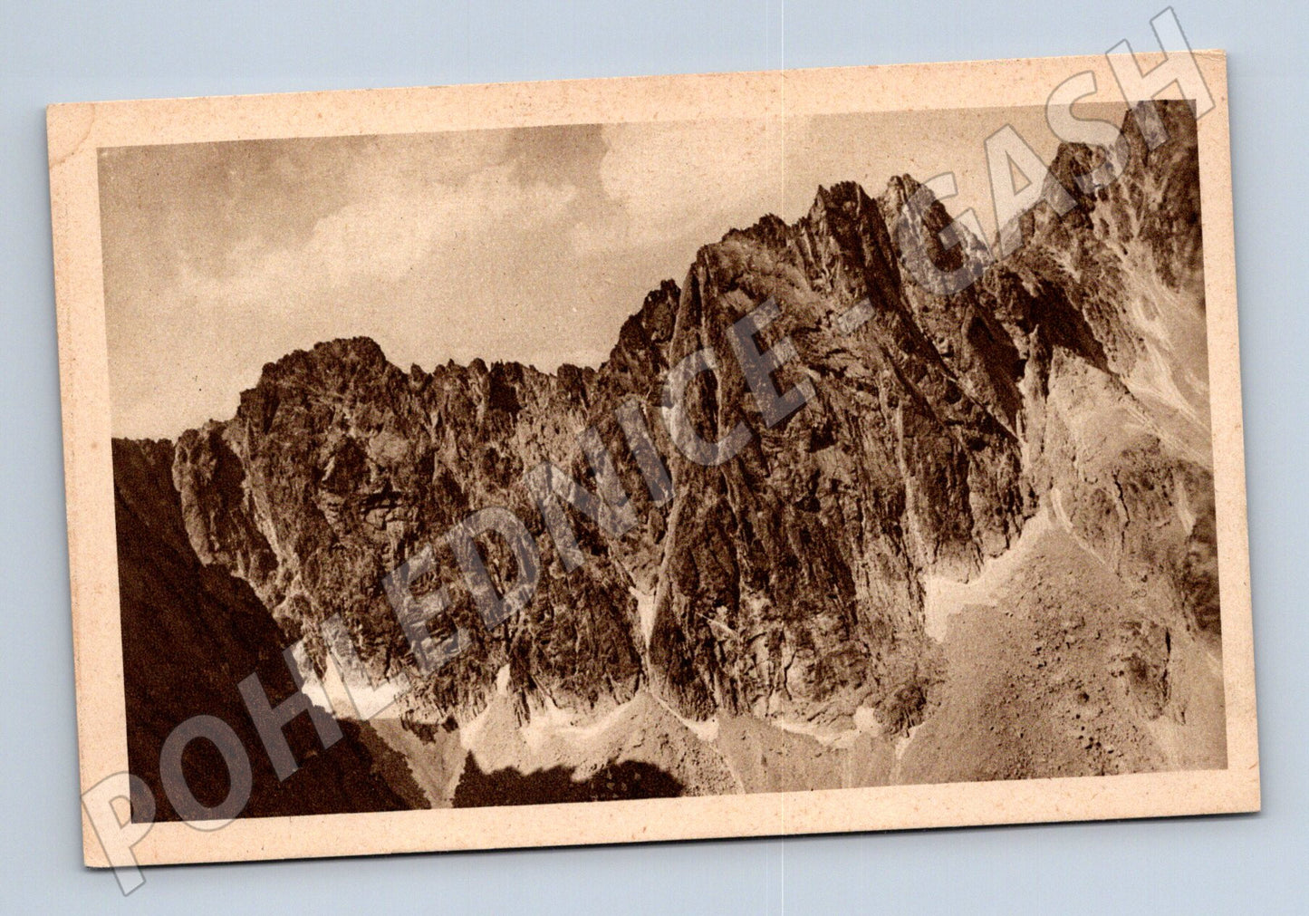 Pohlednice Vysoké Tatry - Kačí štít, Batizovský štít (M11476)