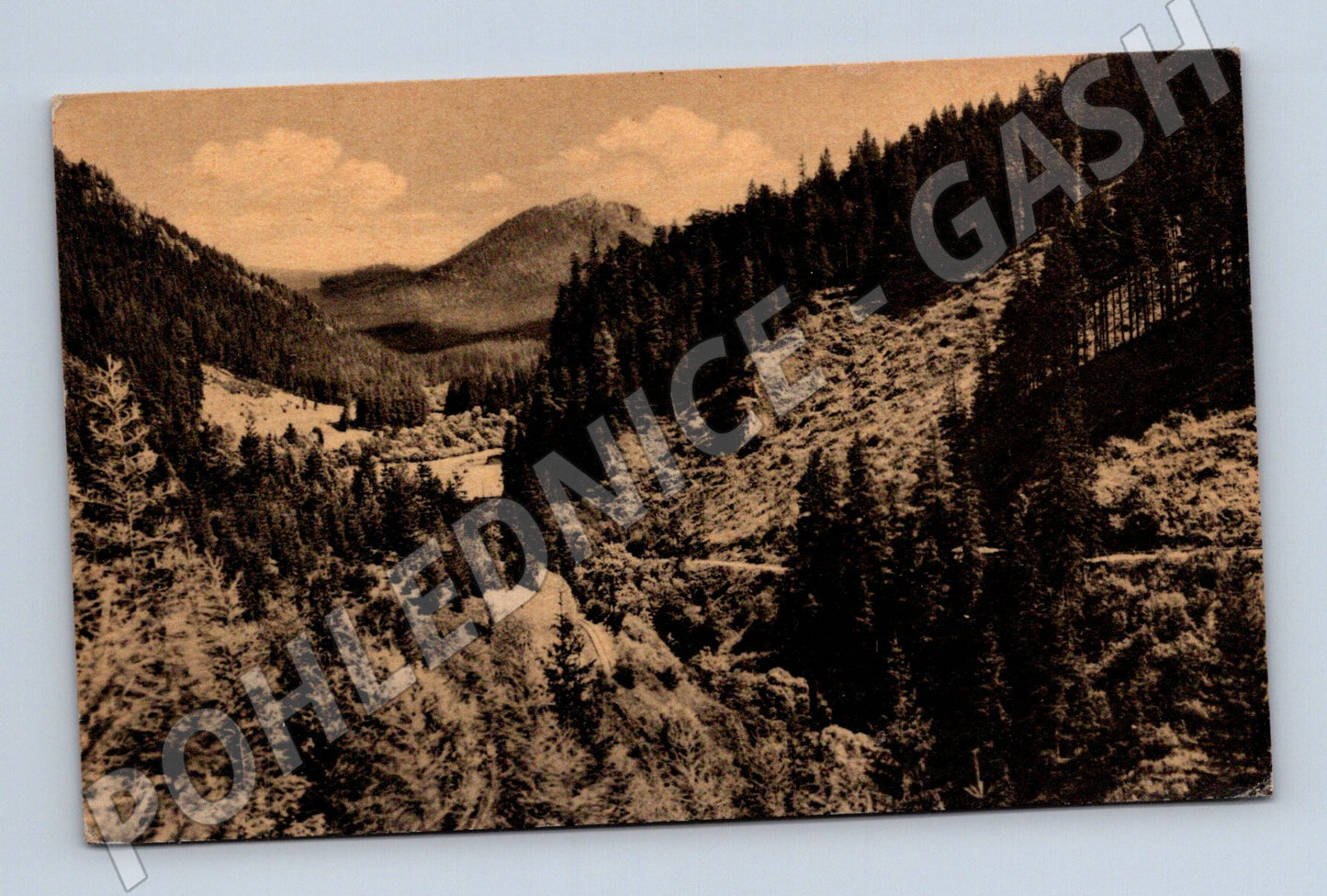 Pohlednice Nízké Tatry - Údolí Čierneho Váhu (M11488)