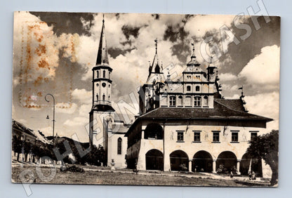 Pohlednice Levoča jižní část náměstí (M11513)