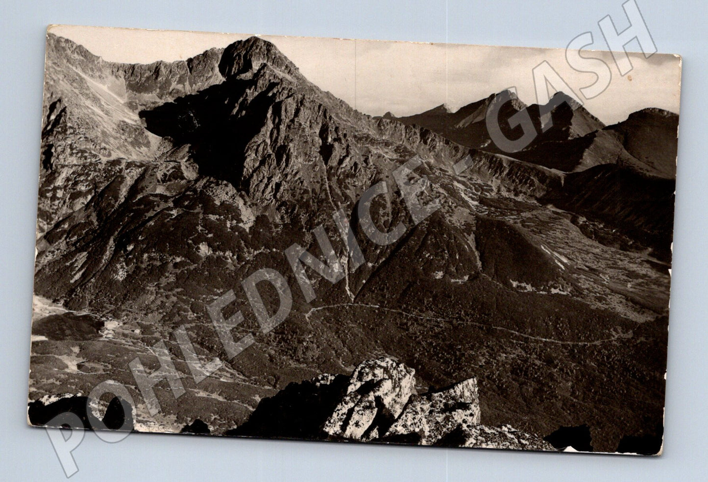 Pohlednice Vysoké Tatry - Velká Svišťovka, Zelené pleso (M11516)