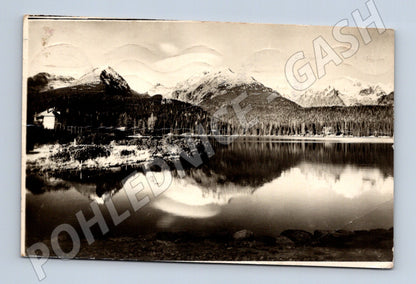 Pohlednice Štrbské pleso – vzácné razítko 1951 (M11531)