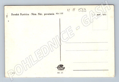Pohlednice Banská Bystrica – Náměstí SNP (M11533)