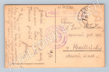 Pohlednice Čerchov – chata, rozhledna (M11536)