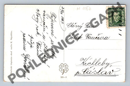Pohlednice K. Nejedlý – Vánoce ČSR 1929 (M1154)