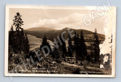 Pohlednice Nízké Tatry - Králova hola a skála (M11540)