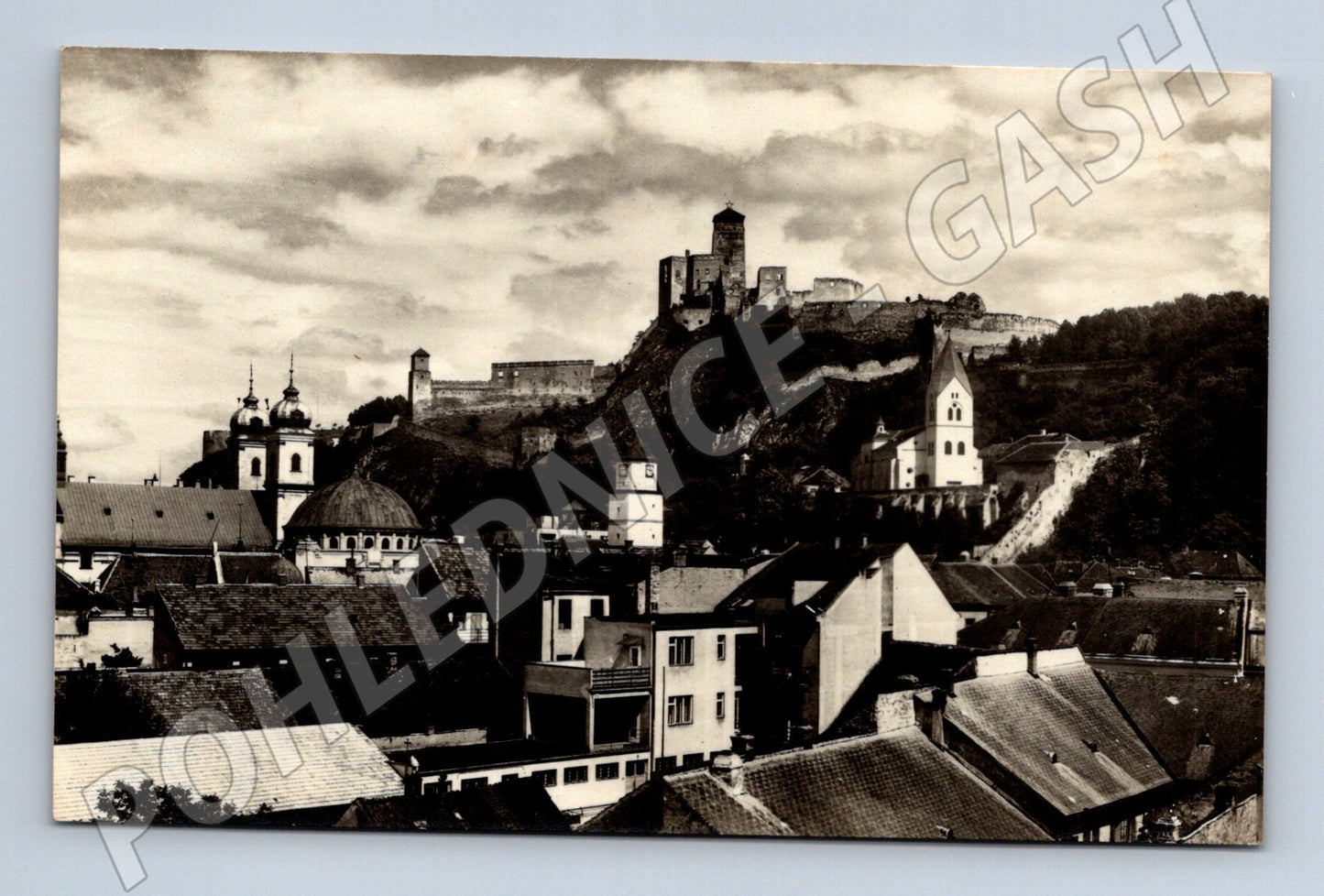 Pohlednice Trenčín Hrad a město (M11545)