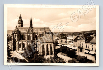 Pohlednice Košice Dóm sv. Alžběty a stará radnice (M11548)