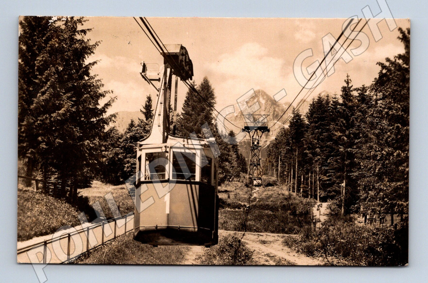 Pohlednice Vysoké Tatry – lanovka na Lomnický štít (M11551)