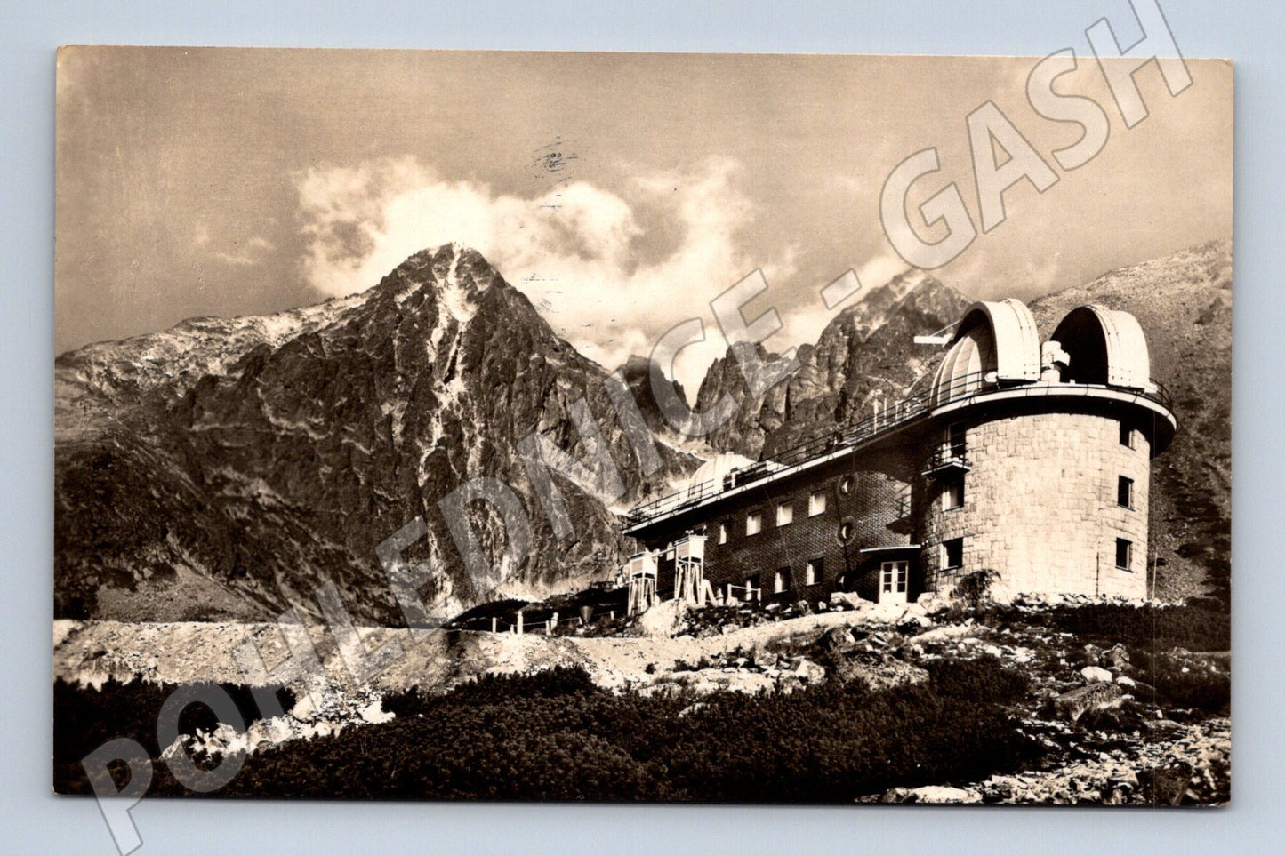 Pohlednice Vysoké Tatry - observatoř Skalnaté pleso (M11554)