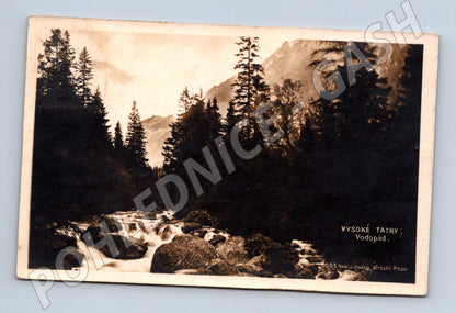 Pohlednice Vysoké Tatry - Vodopád (M11567)