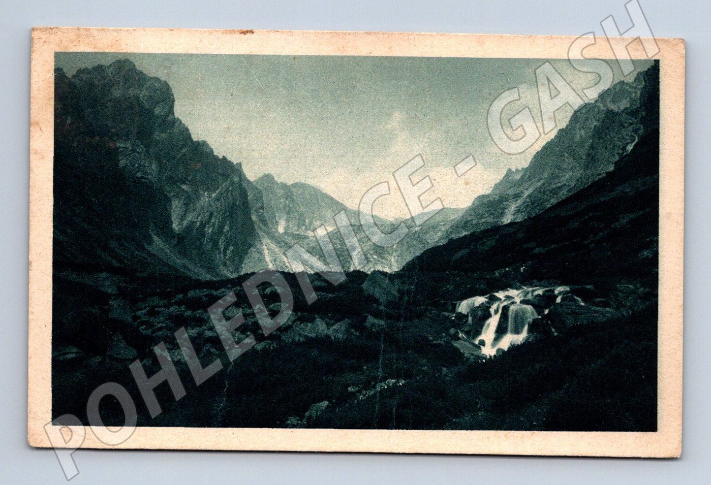 Pohlednice Vysoké Tatry - Cesta k Pěti spišským plesům (M11568)