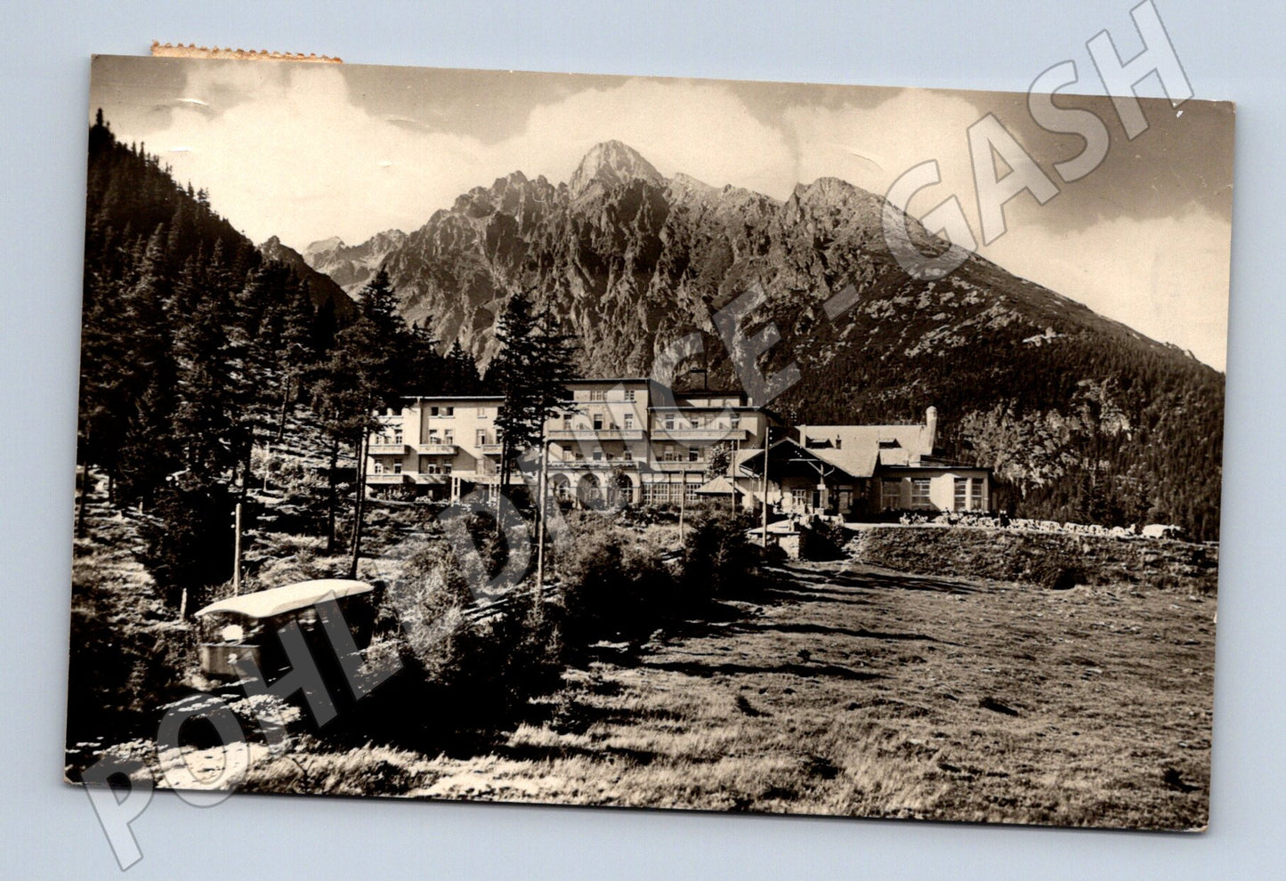 Pohlednice Vysoké Tatry Hrebienok 1954 (M11580)