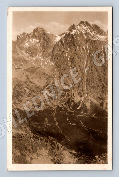 Pohlednice Vysoké Tatry Mengusovská dolina (M11582)